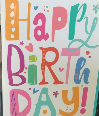 Greeting Card - Happy Birthday
