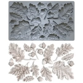 Oak Leaves & Acorns 6×10 DECOR MOULDS™ Iron Orchid Designs