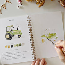 emily lex studio - Farm watercolor workbook