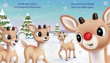 Simon & Schuster - Rudolph the Red-Nosed Reindeer: The Classic Christmas Song - Light and Sound Book for Toddlers, Christmas Theme Board Book by: Board Books; 10 pages / English