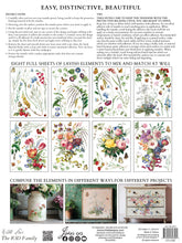 Marché des Fleurs Decor Transfer™ Eight 12" x 16" Sheets