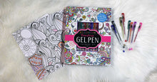 Simon & Schuster - Kaleidoscope: Fabulous Gel Pen Coloring Kit by Editors of Silver Dolphin Books: Kit - Paperback; 48 pages / English