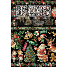 Kitschy Christmas IOD TRANSFER™ EIGHT 8" X 12" SHEETS