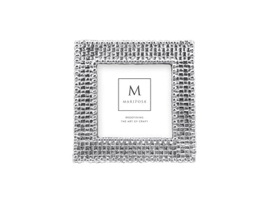Basket Weave 4”x 4” Picture Frame