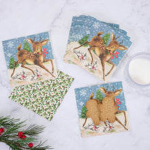 Primitives by Kathy - Retro Deer Beverage Napkin
