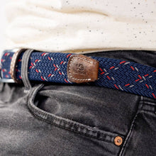 BILLYBELT - Elastic Braided Oxford Belt: Size 1