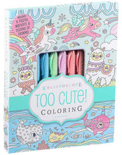Simon & Schuster - Kaleidoscope: Too Cute! Coloring by: Kit - Paperback; 64 pages / English