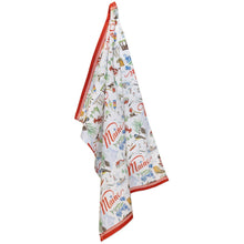Boston International - ME Maine State Collection 28" Cotton Tea Towels Set Of 2