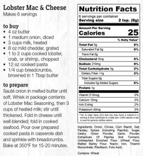 Halladays Harvest Barn - Lobster Mac N Cheese Bistro Pasta Blend
