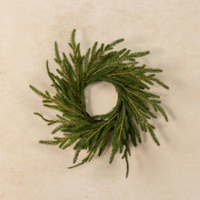 Ragon House - 12" SOFT TOUCH NORFOLK PINE CANDLE RING
