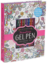Simon & Schuster - Kaleidoscope: Fabulous Gel Pen Coloring Kit by Editors of Silver Dolphin Books: Kit - Paperback; 48 pages / English