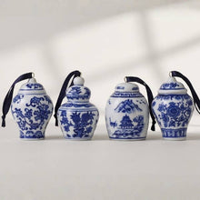Porcelain Hand Painted Ornament each