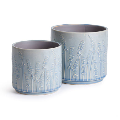 Napa Home & Garden - Maryam Pots, Blue: BLUE / CERAMIC