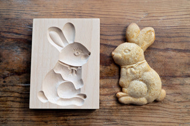 A Makers' Studio - Bunny Wooden Cooking Mold
