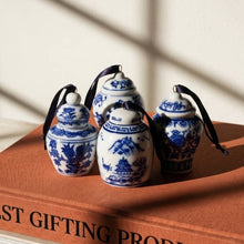 Porcelain Hand Painted Ornament each