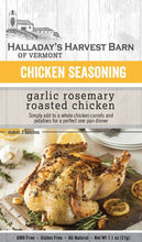 Halladays Harvest Barn - Garlic  Rosemary Roasted Chicken Seasoning