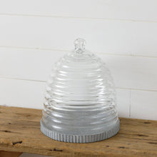 Bee Hive Glass Cloche