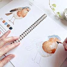eBirds watercolor workbook