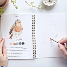 eBirds watercolor workbook