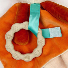 Penguin Waddle Baby Boutique - Finley Fox Lovey - Plush Teething Toy Security Blanket