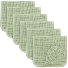 Comfy Cubs - Muslin Burp Cloths by Comfy Cubs: Blush / 6-Pack 20”X10”