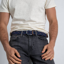 BILLYBELT - Elastic Braided Oxford Belt: Size 2