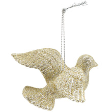 Primitives by Kathy - Glitter Dove Ornament