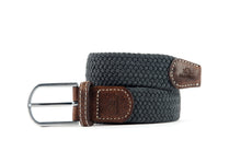 BILLYBELT - Elastic Braided Belt Flannel Grey: Size 1