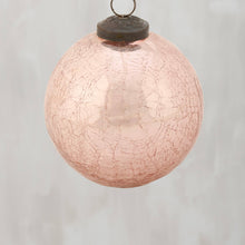 Primitives by Kathy - Pink Ball Glass Ornament Lg