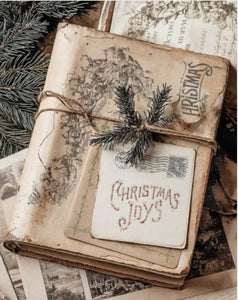 CHRISTMAS POST 12×12 DECOR STAMP