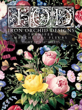 Marché des Fleurs Decor Transfer™ Eight 12" x 16" Sheets