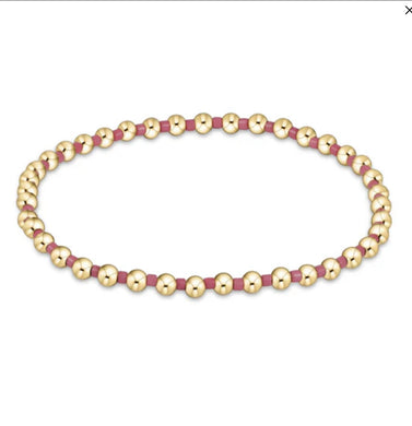 Hope Grateful Bracelet - Bright Pink
