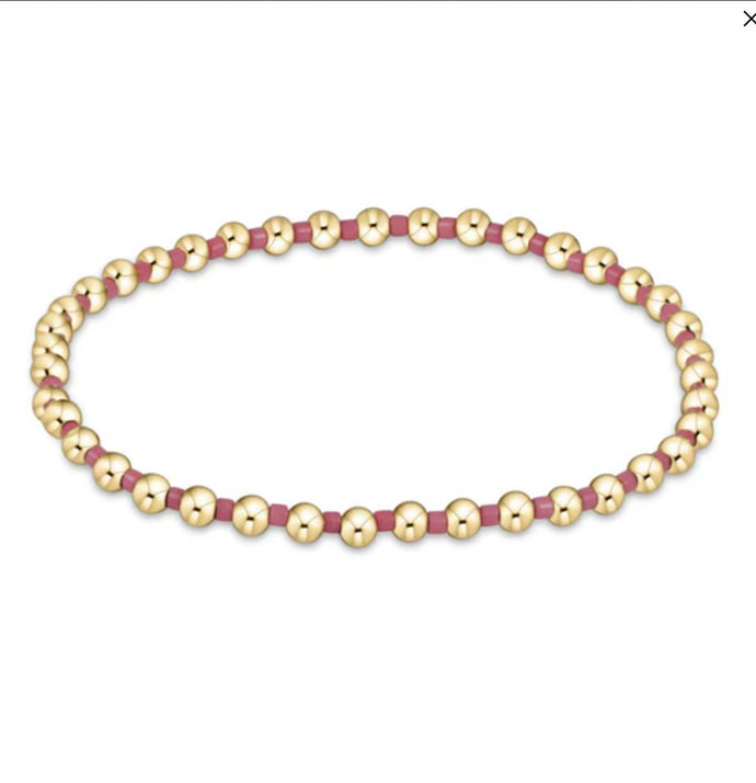 Hope Grateful Bracelet - Bright Pink