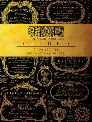 Gilded Etiquettes TRANSFER™ Four 12