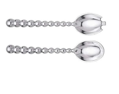 Pearled Salad Servers