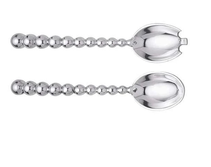 Pearled Salad Servers