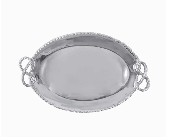 Rope Oval Serving Tray