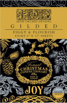 Figgy & Flourish Gilded IOD Foil TRANSFER™ Four 8