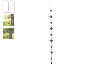 Hummingbird Rain Chain