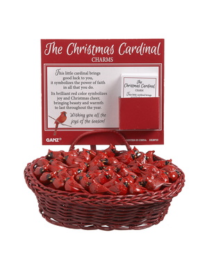 The Christmas Cardinal Charm