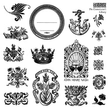 The Connoisseur's Library 6"× 6" Decor Stamp™