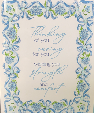 Greeting Card - Thinking for you Caring for You