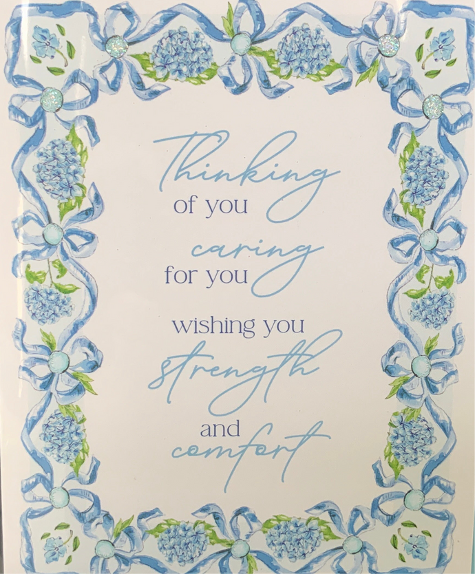 Greeting Card - Thinking for you Caring for You