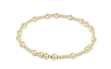 Hope Unwritten 4mm Bead Gold Bracelet