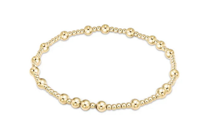 Hope Unwritten 4mm Bead Gold Bracelet