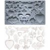 Fleur De Lis IOD 6X10 Decor Moulds™