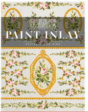 Petite Fleur Pink IOD Paint Inlay Eight 12 x 16 Pad