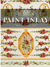 Petite Fleur Red IOD Paint Inlay Eight 12 x 16 Pad