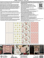 Lattice Rose IOD Paint Inlay Eight 12 x 16 Pad