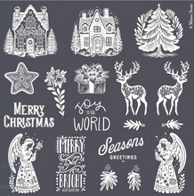 A Makers' Studio - Toile Elements - Mesh Stencil 12x18"